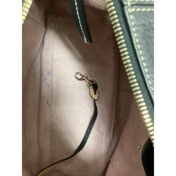 Dooney &Bourke Purse Women’s One Size Pebbled Leather One Handle Zipper Black - Picture 13 of 13